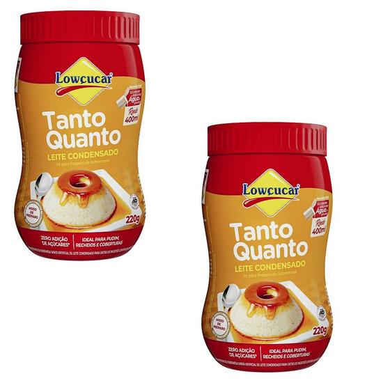 Imagem de Kit com 2 Tanto Quanto Leite Condensado 220g Zero Açúcares