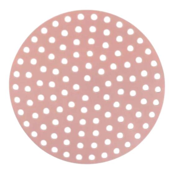Imagem de Kit com 2 Tapete Silicone Airfryer Anti-Aderente Protetor