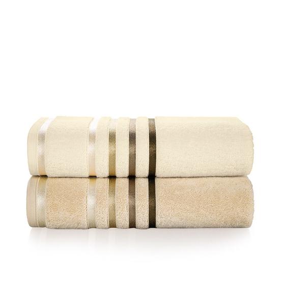 Imagem de Kit com 2 Toalhas Banhão Lumina Karsten 86 x 150 cm Algodão