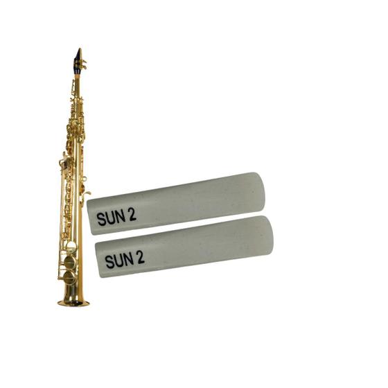 Imagem de KIT COM 2 UNID. PALHETA SUN - SAX SOPRANO  Dureza: 2.0