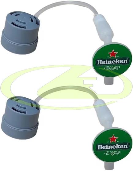 Imagem de kit com 2 unidades do tubo original da Chopeira Beertender Krups B100 B101 B215854 VB215855 VB311E54 VB311E55