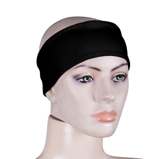 Imagem de Kit com 20 faixas de cotton para cabelo com fecho de contato