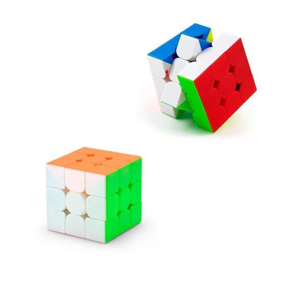 Imagem de Kit Com 25 Cubo Mágico Profissional 3X3 Magic Cube Rápido