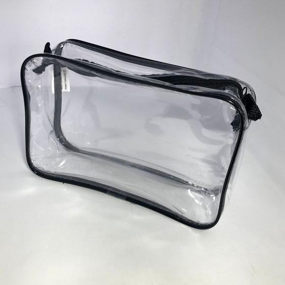 Imagem de Kit com 25 necessaire transparente 23X15 Personalizada