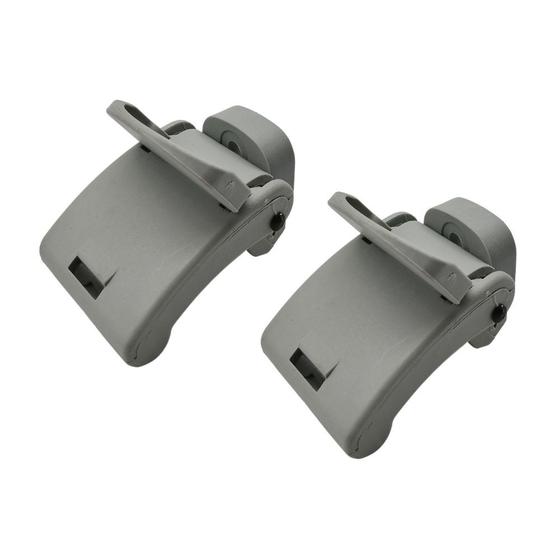 Imagem de Kit com 2un Trava Lateral Fecho Rápido Compatível com Extratora WAP Aqua Cleaner