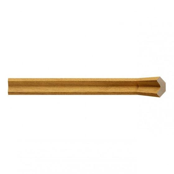 Imagem de Kit com 3 Barras Arremate Mdf 280 Moldufama 12mmx2,8cm Metro Linear 7,2m