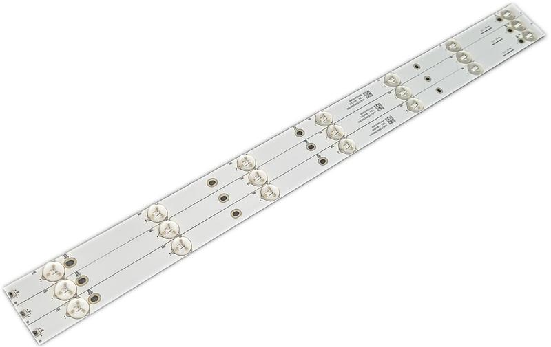 Imagem de Kit com 3 barras de led para tv le32s5970 32phg5102