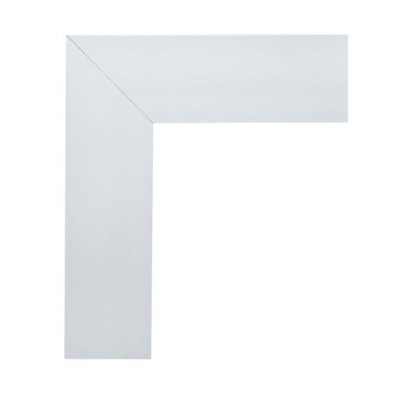 Imagem de Kit com 3 Barras Guarnição de Poliestireno 7cm X 15mm Liso 6,75m