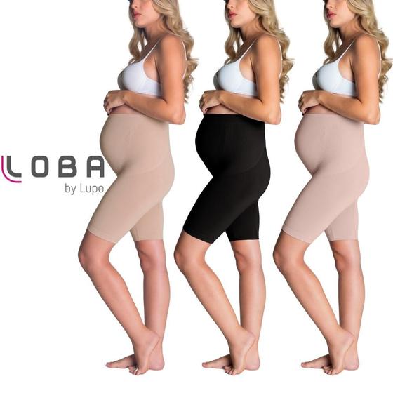 Kit Com 3 Bermudas Calcinha Cinta Alta Boxer Box Loba Lupo Gestante Sem Costura Para Gravidez Menor preço em Kit Com 3 Bermudas Calcinha Cinta Alta Boxer Box Loba Lupo Gestante Sem Costura Para Gravidez