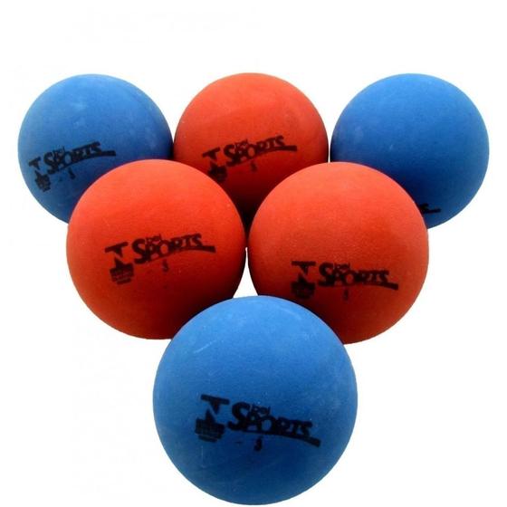 Imagem de Kit com 3 Bolinhas para Frescobol de Borracha N : 3 Bel