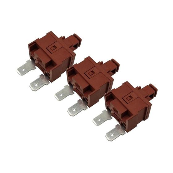 Imagem de Kit com 3 Botão Interruptor Chave Liga Desliga para Aspirador Electrolux Neo NEO10