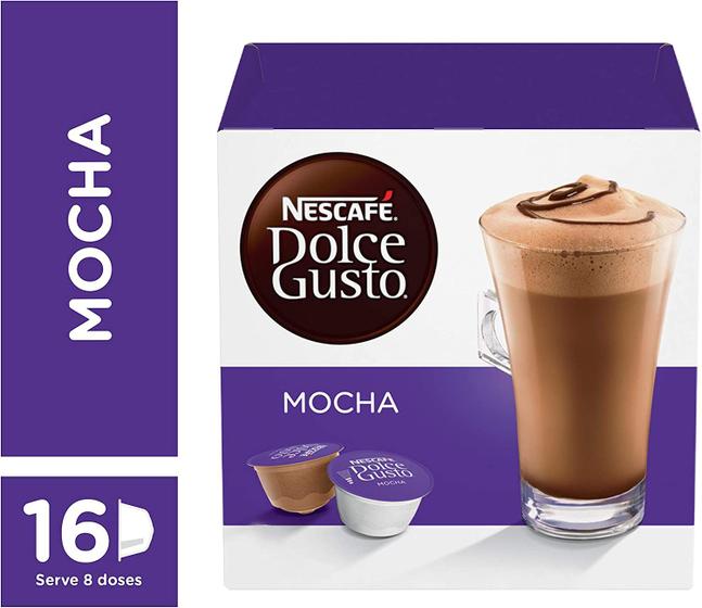 Kit com 3 Café em Cápsulas Dolce Gusto Mocha 16cap 96g Nescafé Dolce