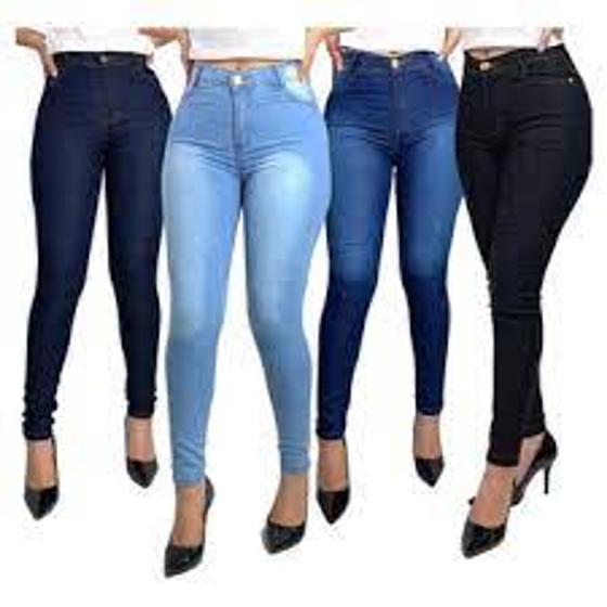 Imagem de Kit com 3 Calças Jeans Modelos Hot
