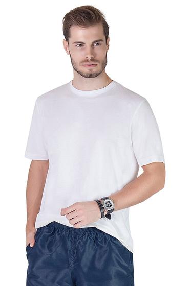 Imagem de Kit com 3 Camisetas Masculina Malha Fio 30/1 Penteada - Serena