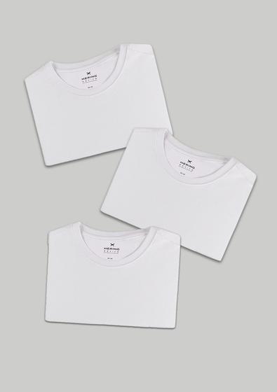 Imagem de Kit Com 3 Camisetas Masculinas Básicas