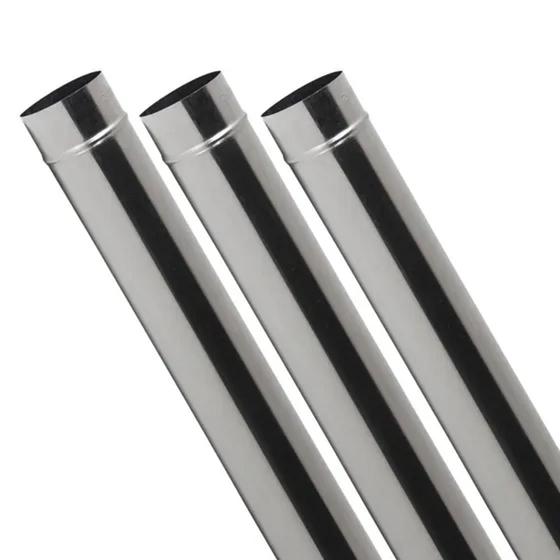 Imagem de Kit com 3 Cano de Fogão a Lenha 1M Inox Chapa 030 Kiare