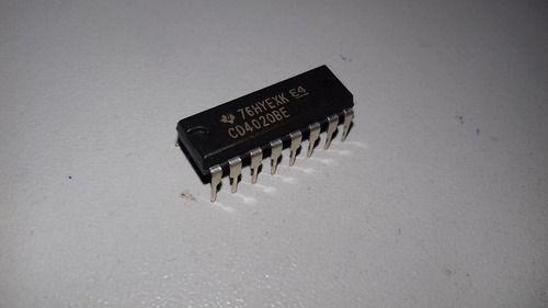 Imagem de Kit Com 3 Circuito Integrado Cd4020 Cd4020be Dip - 16