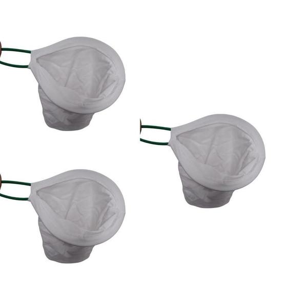 Imagem de Kit Com 3 Coador Filtro De Pano Café De Algodão Pp Ao Gg