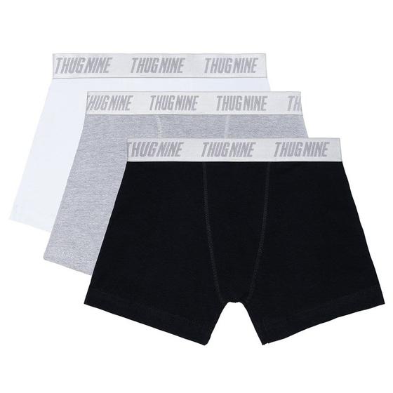 Imagem de Kit com 3 cuecas boxer thug nine