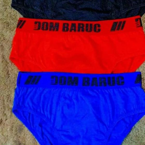 Imagem de Kit com 3 cuecas masculina Dom Baruc