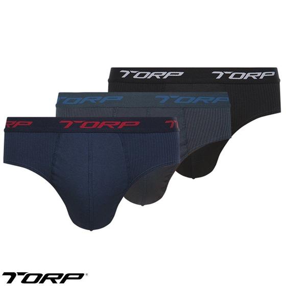 KIT COM 3 Cuecas Slip Agodão Adulto SORTIDO Torp Menor preço em KIT COM 3 Cuecas Slip Agodão Adulto SORTIDO Torp