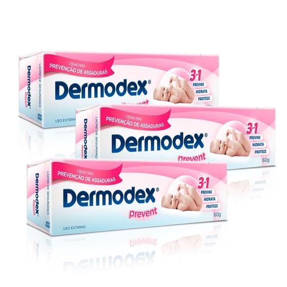 Imagem de Kit com 3 Dermodex Prevent 60g cada