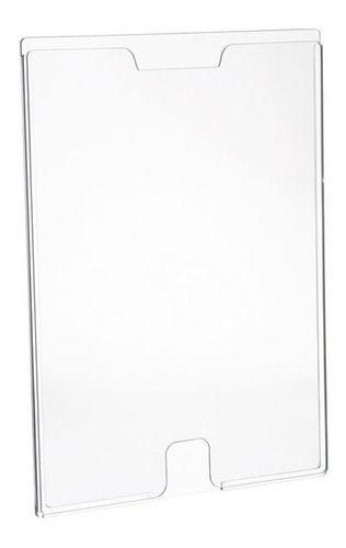 Imagem de Kit com 3 Display Porta Folha De Parede A4 Com Dupla Face Vhb
