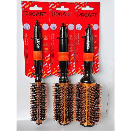 Imagem de Kit Com 3 Escovas Metallic Pro ProArt