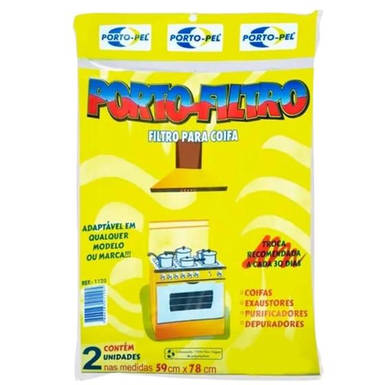 Imagem de Kit com 3 Filtro Depurador Electrolux Suggar Colormaq Consul Fischer Maior Absorção de Gordura