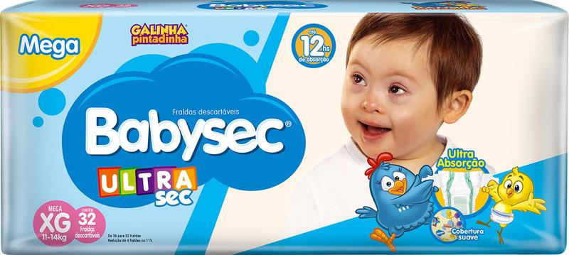 KIT COM 3 FRALDA BABYSEC GALINHA PINTADINHA MEGA XG Revenda Menor preço em KIT COM 3 FRALDA BABYSEC GALINHA PINTADINHA MEGA XG Revenda