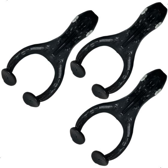 Imagem de Kit Com 3 Iscas Artificiais Soft Gator Frog  Alligator