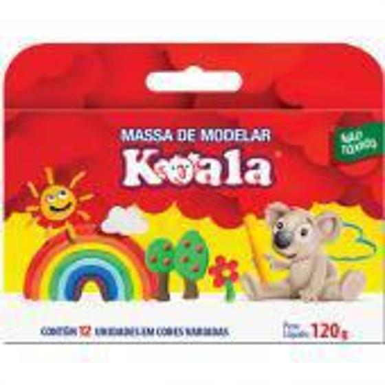 Imagem de Kit com 3 Massa de Modelar 12 Cores Massinha 120 Gramas 3248 - Delta