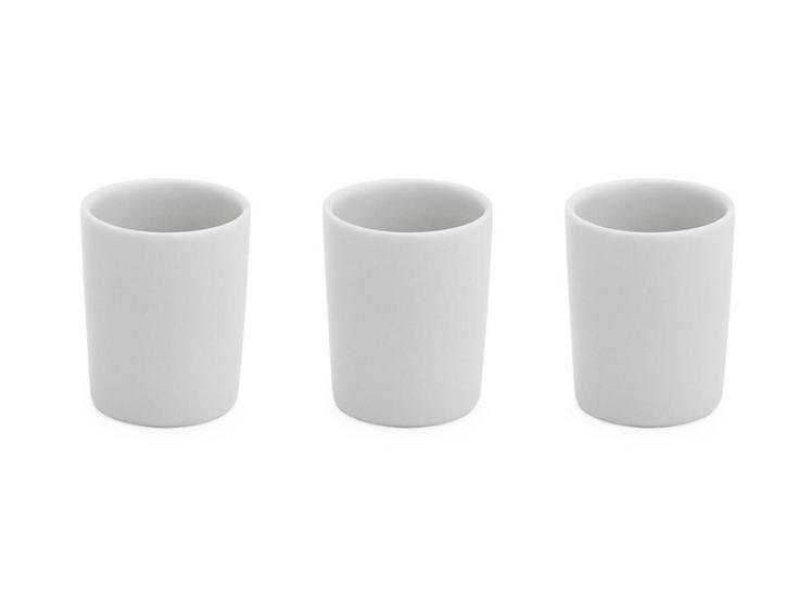 Imagem de Kit Com 3 Mini Copinho De Porcelana 55 Ml Copinhos De Café