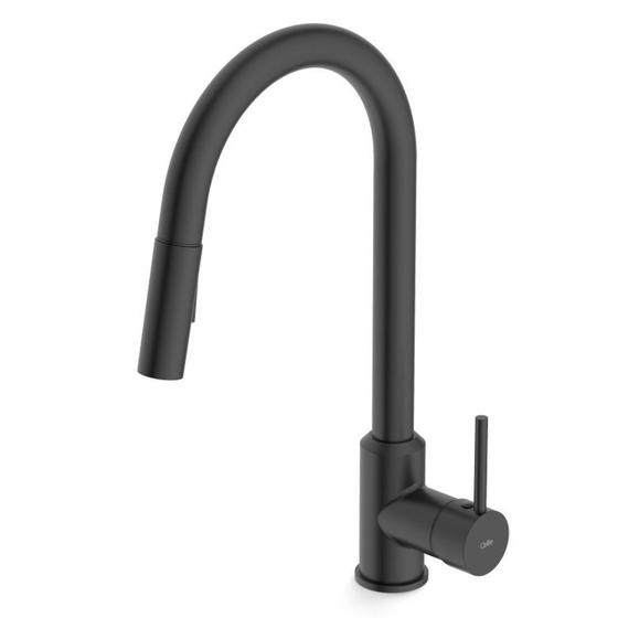 Imagem de Kit com 3 Monocomando de Mesa para Cozinha com Bica Extraível "u" Prática Celite