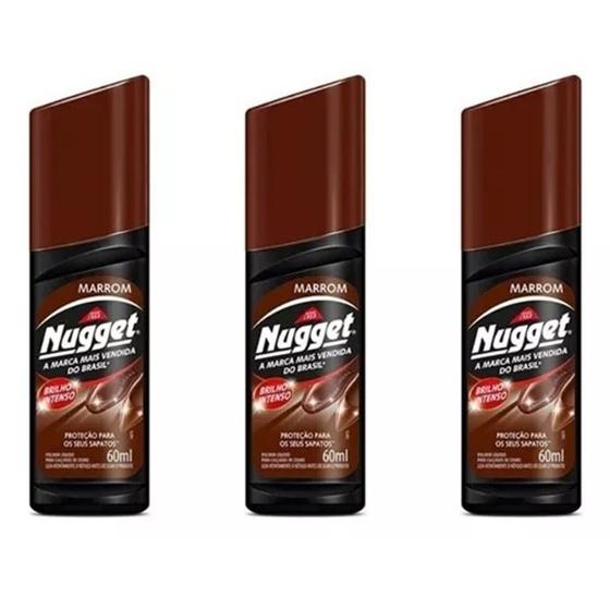 Imagem de Kit com 3 Nugget Marrom Líquido 60ml