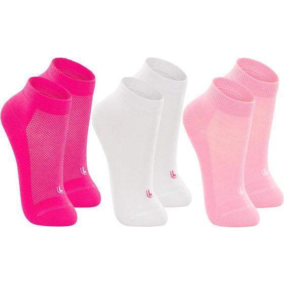 Imagem de Kit com 3 Pares de Meias Infantil Cano Curto Algodão Lupo