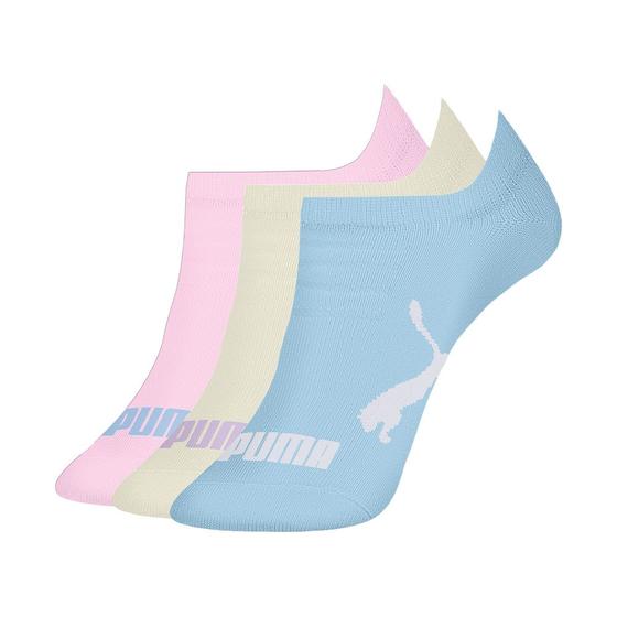 Imagem de Kit Com 3 Pares De Meias Infantil Kids Modelo Sapatilha Em Algodão Cotton