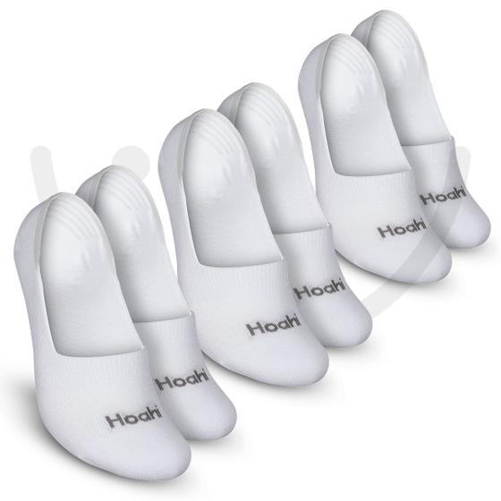 Imagem de Kit com 3 Pares de Meias Sapatilha Algodão Toque Suave Hoahi