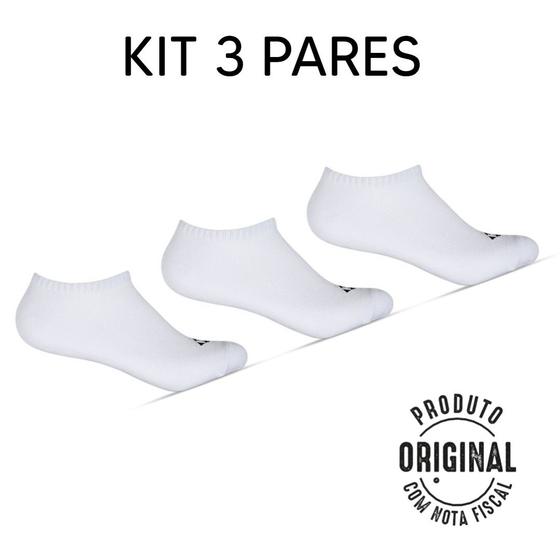 Imagem de Kit com 3 Pares Meia Cano Invisível Masculina Hoahi