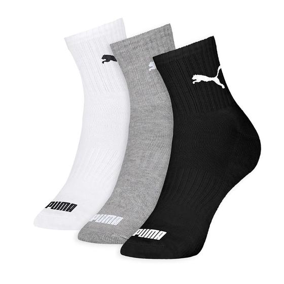 Imagem de Kit Com 3 Pares Meia Esportiva Masculina Cano Médio