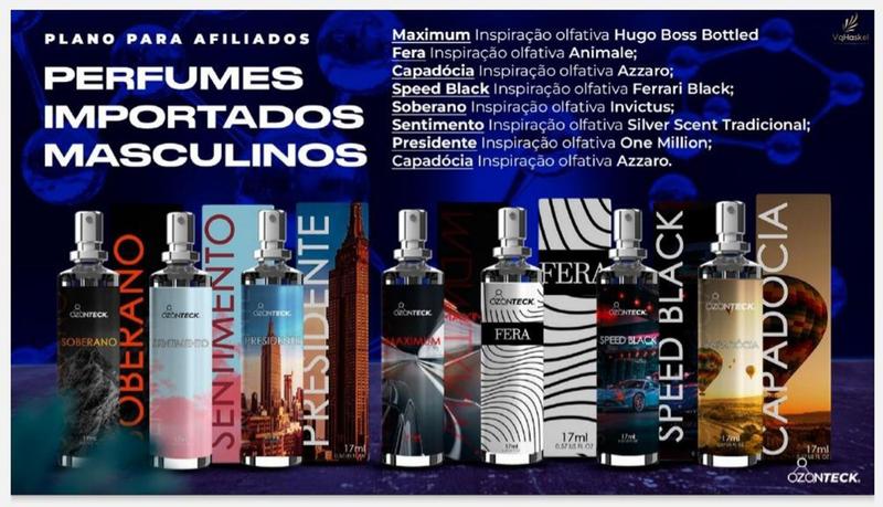 Imagem de Kit com 3 perfumes masculino