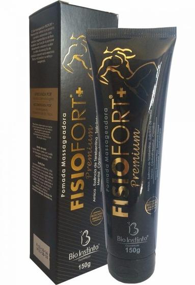 Imagem de Kit Com 3 Pomada Massageadora Fisiofort Premium Bio Instinto