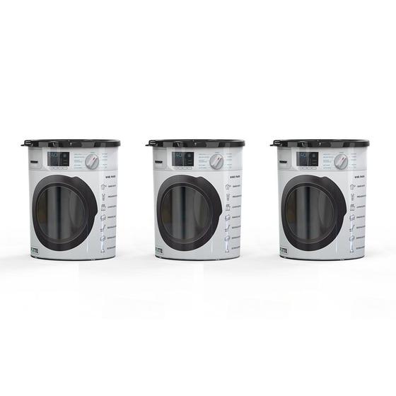 Imagem de Kit Com 3 Potes Multiuso Para Lavanderia 2,1 lt Personalizado