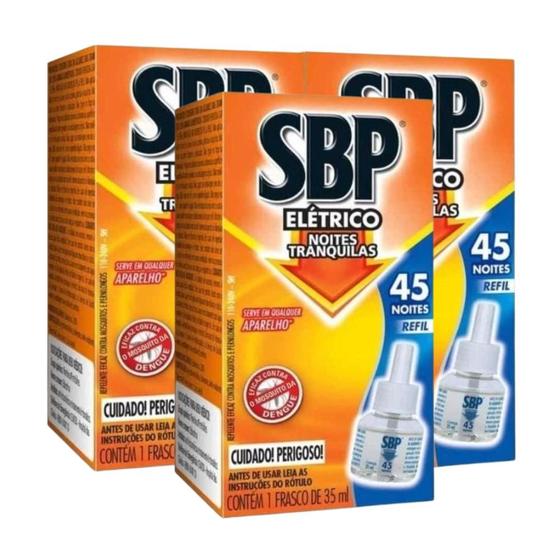 Imagem de Kit com 3 Refis SBP Noites Tranquilas 35ml Cada