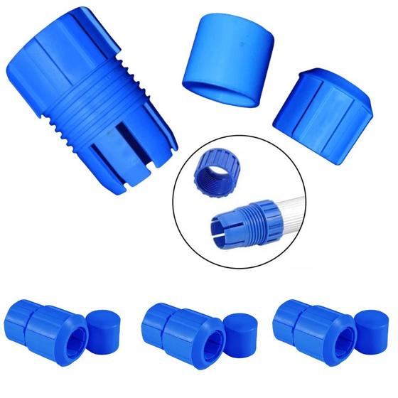 Imagem de Kit com 3 Reposicao Trava Rapida para Cabo Telescopico Retratil Netuno
