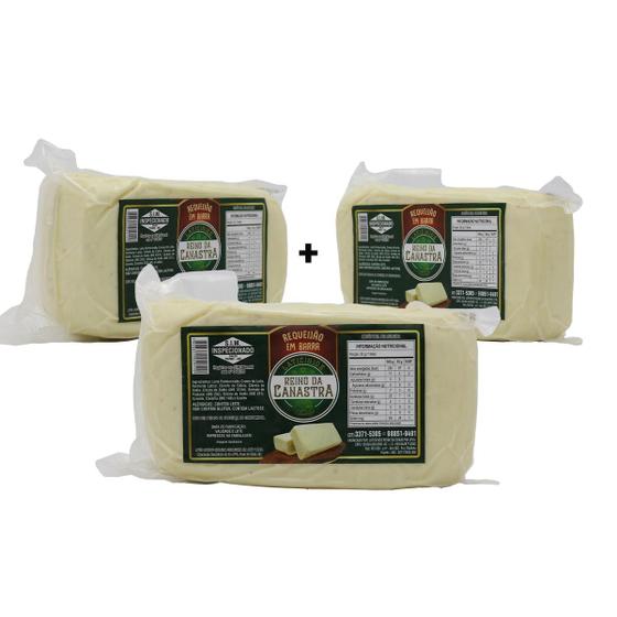 Imagem de Kit com 3 - Requeijão (de Corte) - Reino da Canastra - 500 g