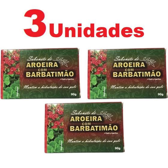 Kit Com Sabonete De Aroeira E Barbatim O Em Barra G Bionature Sabonete Magazine Luiza