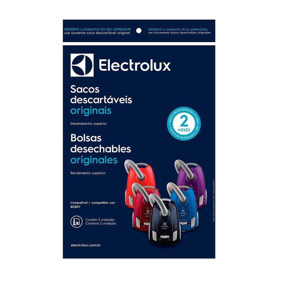 Imagem de Kit com 3 sacos descartáveis Berry