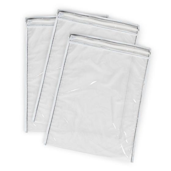Imagem de Kit com 3 saquinhos organizadores para mala de maternidade com zíper