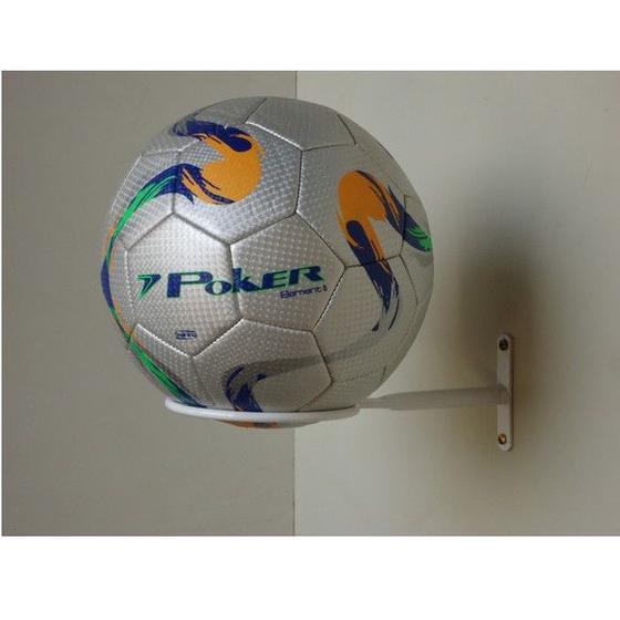 Imagem de KIt com 3 suportes decorativos para bolas(futebol/volei /basquete/futebol americano)